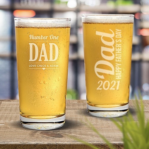 Engraved Pint Glasses