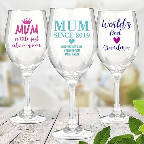 Coloured Wine Glasses