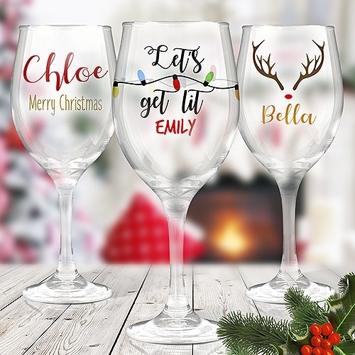 Coloured Wine Glasses