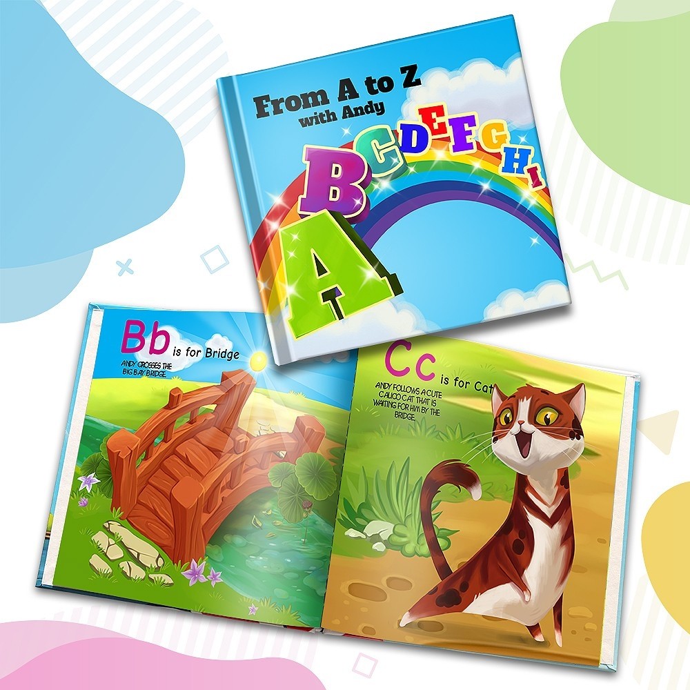 "From A to Z" Personalised Story Book