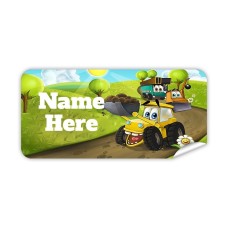 Pony Rectangle Name Label
