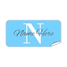 Pony Rectangle Name Label