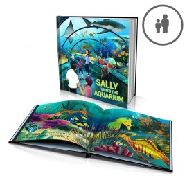 "Visits the Aquarium" Personalized Story Book