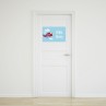 Plane Door Sign