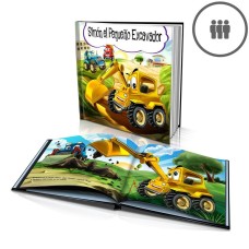 "El Pequeño Excavador" Libro de cuentos personalizado - MX|US-ES