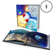 "Aventura espacial" Libro de cuentos personalizado - MX|US-ES
