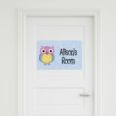 Owl Door Sign