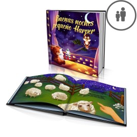 "Buenas noches" Libro de cuentos personalizado