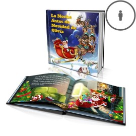 "La Noche Antes de Navidad" Libro de cuentos personalizado