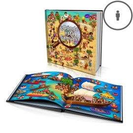 "¿Dónde está Harry?" Libro de cuentos personalizado