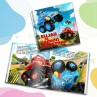 "El Monster Truck" Libro de cuentos personalizado - MX|US-ES|ES