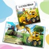 "El Pequeño Excavador" Libro de cuentos personalizado - FR|CA-FR