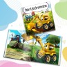 "El Pequeño Excavador" Libro de cuentos personalizado - IT