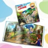 "El Superhéroe" Libro de cuentos personalizado - IT