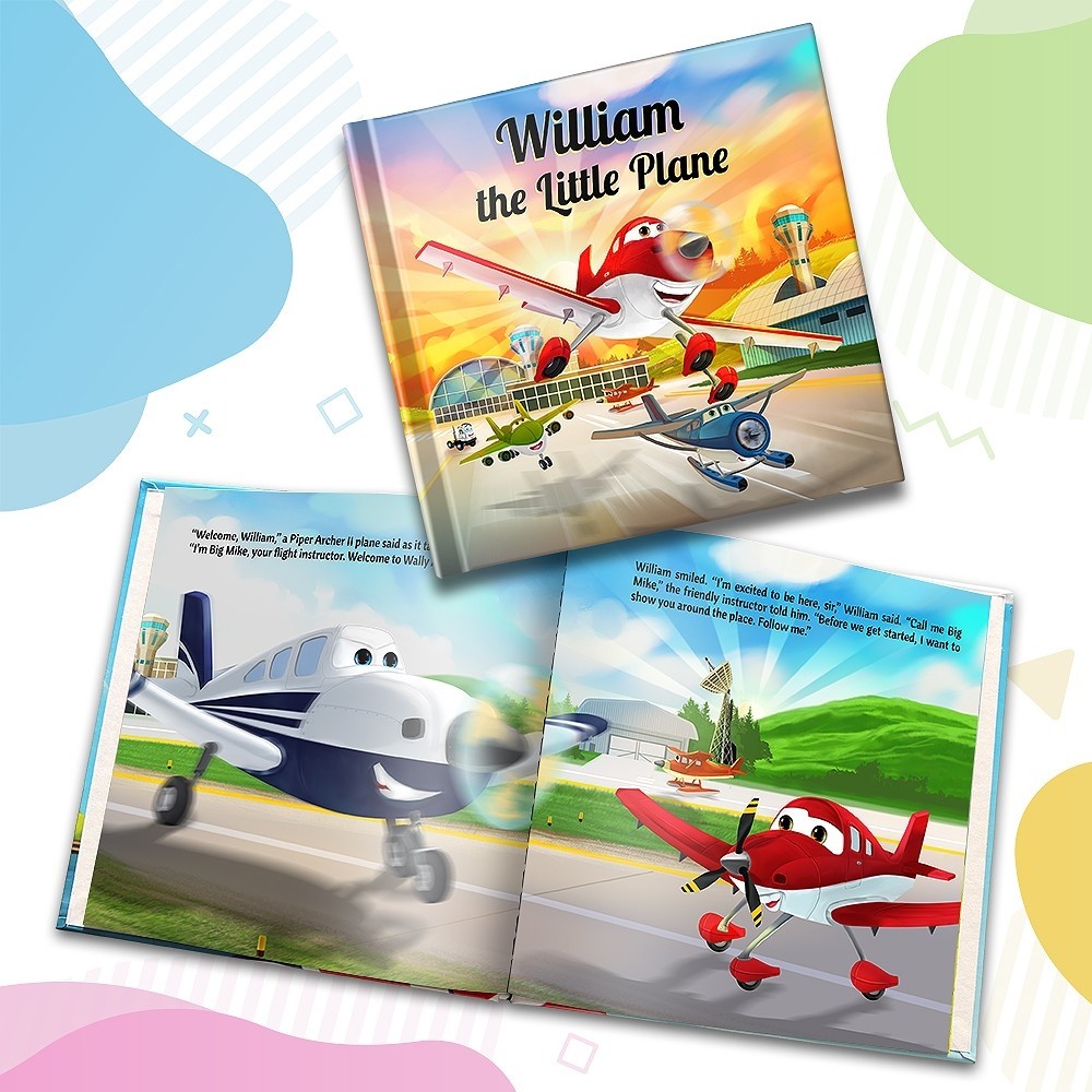 Personalised Story Book: "The Little Plane"
