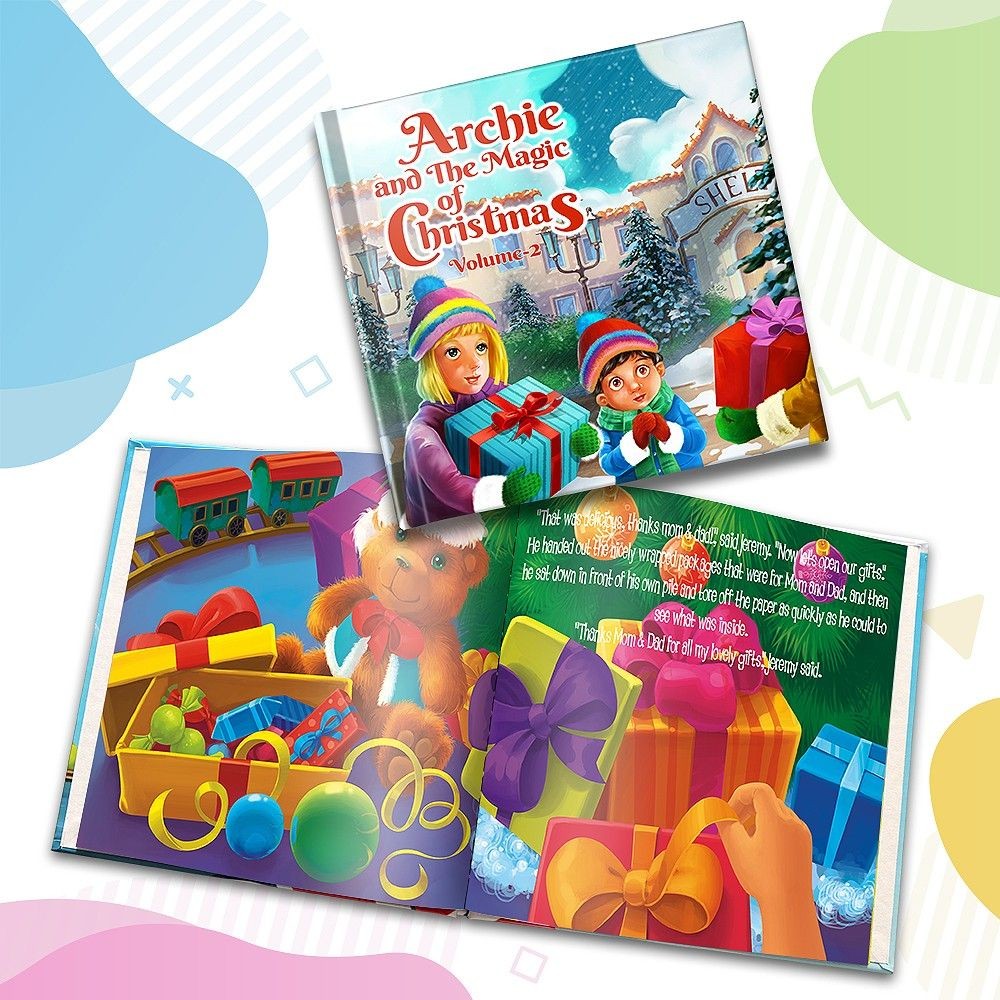 "The Magic of Christmas Volume 2" Personalised Story Book