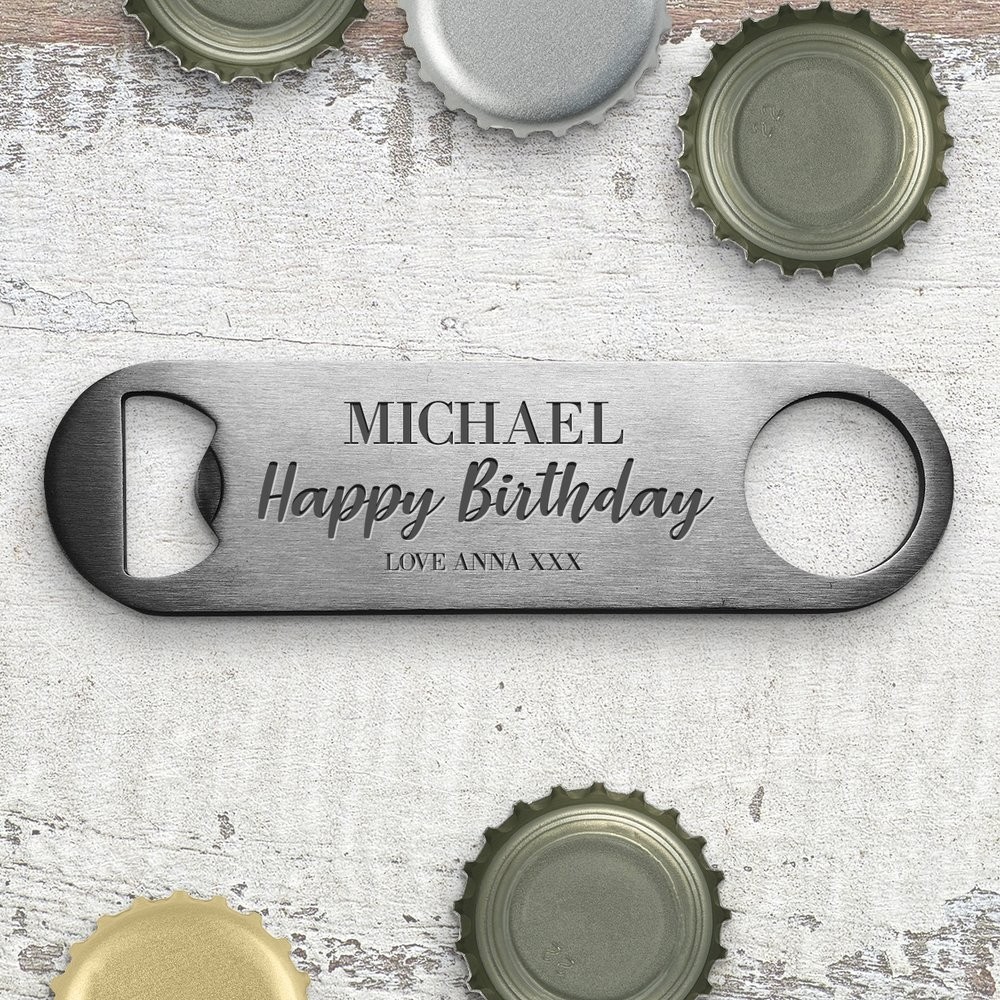 Birthday Bottle Opener