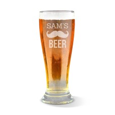 Add Your Own Message Premium Beer Glass