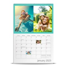 10.5" x 16" (27x40cm) Wall Calendar