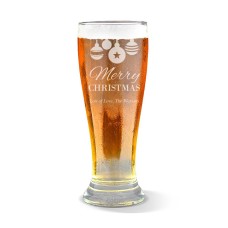 Add Your Own Message Premium Beer Glass