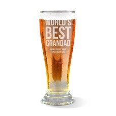 Add Your Own Message Premium Beer Glass