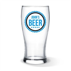 Bottle Top Standard Beer Glass