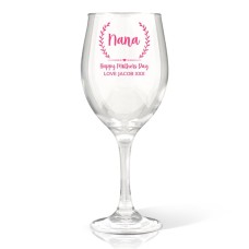 Crest Wine Glass