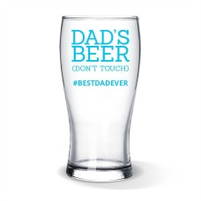 Don't Touch Standard Beer Glass