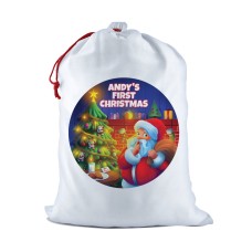 First Christmas Santa Sack