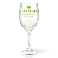 Grandma Wine Glass