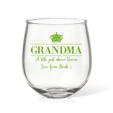 Grandma Stemless Wine Glass