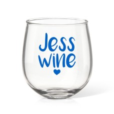 Jess Stemless Wine Glass