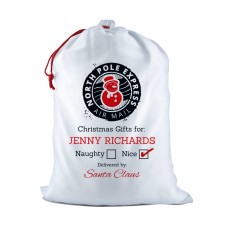 Nice List Santa Sack