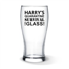 Quarantine Standard Beer Glass
