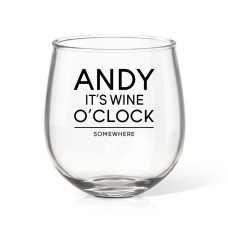 Somewhere Stemless Wine Glass