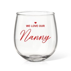 We Love Our Stemless Wine Glass