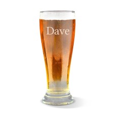 Add Your Own Message Premium Beer Glass