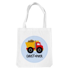 Truck White Tote Bag