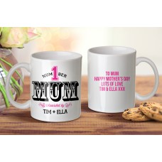 Number 1 Mum Mug