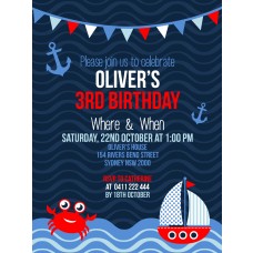 Nautical Party Invitation