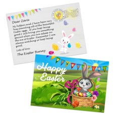 Easter Bunny Postcard
