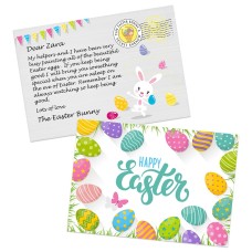 Easter Eggs Postcard