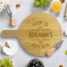 Made In Round Bamboo Paddle Board