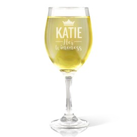 Wineness Engraved Wine Glass