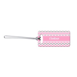 Chevron Bag Tag