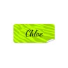 Green Camo Name Label