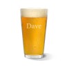 Name Engraved Standard Beer Glass
