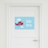 Plane Door Sign