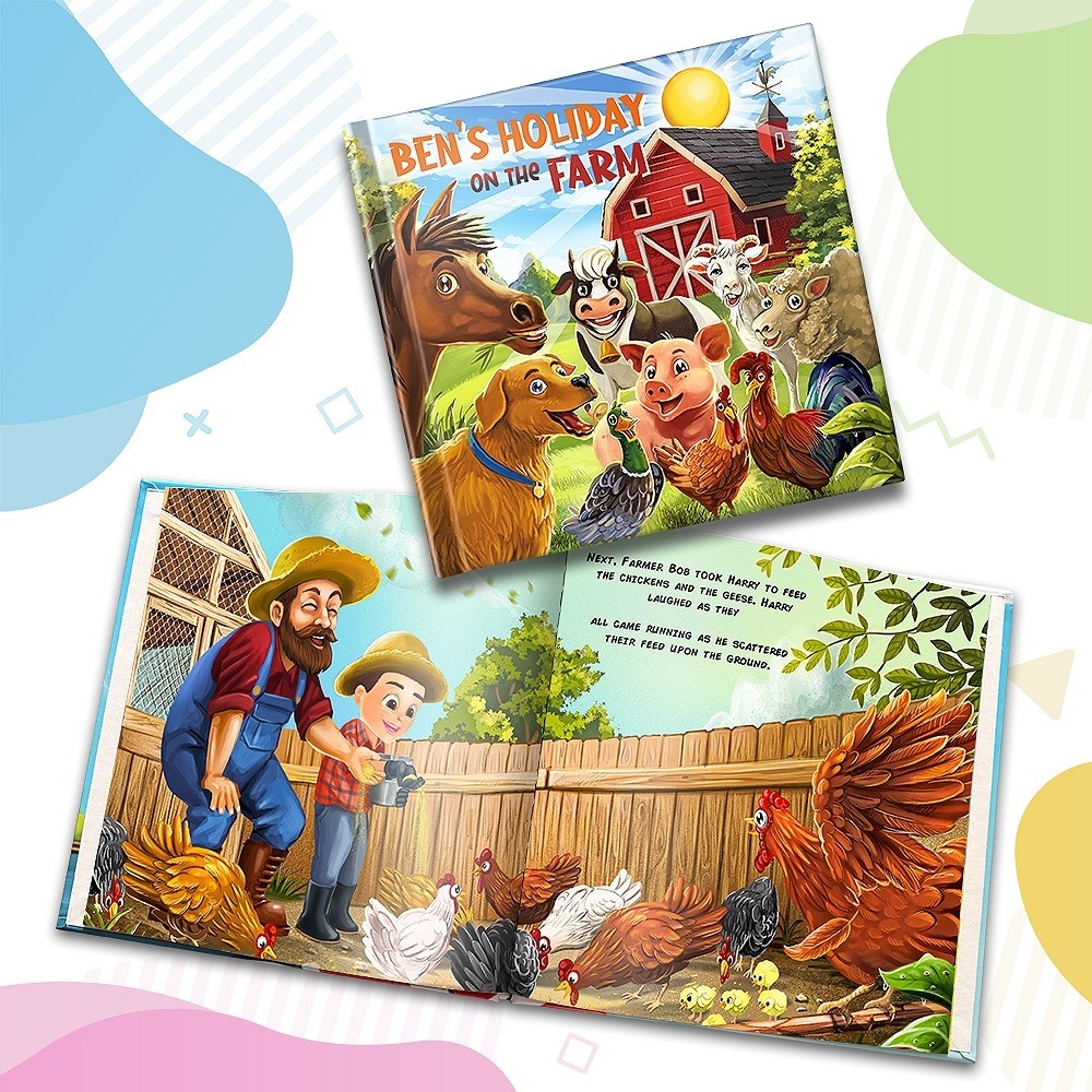 Personalised Story Book: "Holiday on the Farm"