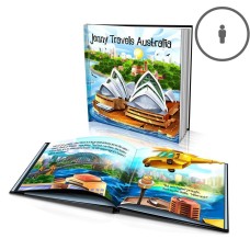 "Travels Australia" Personalised Story Book